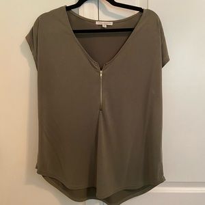 Olive green shirt